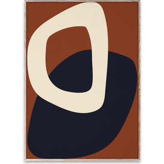 Paper Collective Plakat Solid Shapes 02 - 30 x 40 cm.