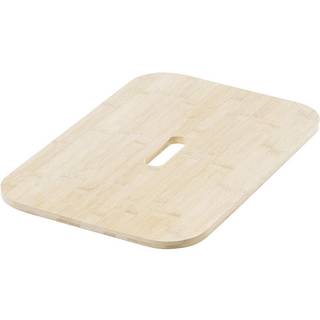 Låg til opbevaringsspand - lys-natur - 56cm x 37cm x 1.5cm - Simone