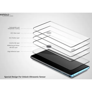 KAPSOLO Samsung G985 S20 Plus Tempered Glass Screen Protector