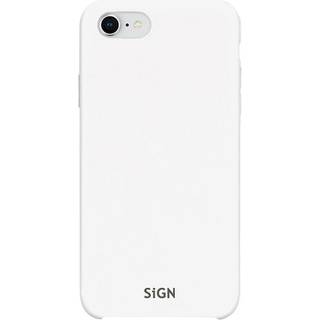 SiGN Liquid Silicone Cover til iPhone 7 & 8/SE 2020/SE 2022 - Hvid
