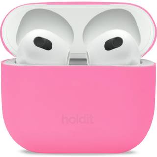 Silicone Case AirPods Bright Pink AirPods 3 - Lyserød - Add QTY