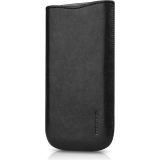 ITSKINS Universal Læder Etui. Størelse XL. Sort