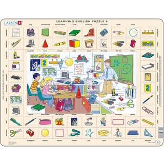 Lær engelsk – Puslespil fra Larsen