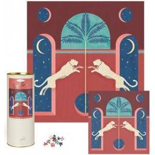 Designworks Ink Puzzle Leaping Leopards - Puslespil