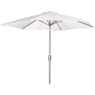 Venture Design Leeds parasol, sort/grå, Ø300 cm