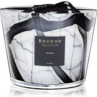 Baobab Collection Candlelight And Scents - 'Stones Marble' candle, small in Multicolor Glass & wax