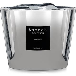 Baobab Collection Les Exclusives Platinum duftlys 10 cm - 10 cm