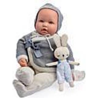 JC Toys La Baby Original Gray Collection Gift Set | 17 """" Bl?d v?gtet krop | Lavet i Spanien | Ligesom en rigtig baby | Bl? ?jne | Reborn Berengu