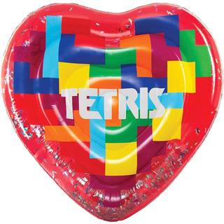 Tetris Pool Float Large Oppratable - Retro Pool Float - Family Fun - Passer til to personer - over 5 meter h?je - officielt licenseret Tetris