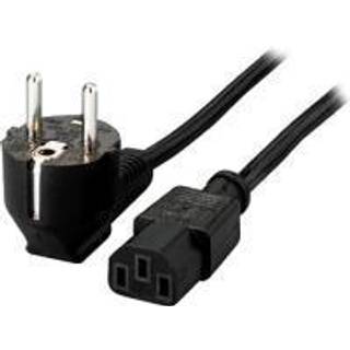 Strømkabel EU, 1.8 m, black, EU standard
