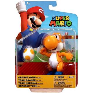 Super Mario World of Nintendo 4 tommer figur | Ornage Yoshi