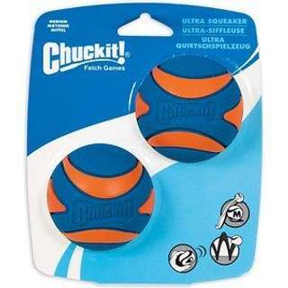 CHUCKIT - Ultra Squeaker Ball M 6 cm 2 pcs. - (CHUC33068)