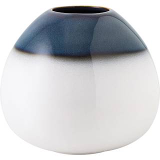 Villeroy & Boch Lave Home egg-shaped vase 13 cm Blå/Hvid