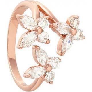 Olivia Burton Rose Gold Marquise Butterfly Ring - Rose Gold