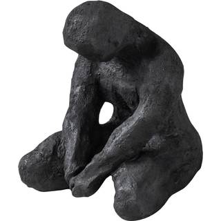 Mette Ditmer Art Piece Skulptur - Skulpturer Harpiks Af Sten Sort - ARTMED09