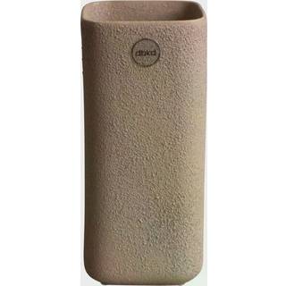 Dbkd Cube Vase H20 Cm - Vaser Keramik Sand - 20220104s