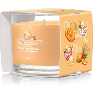 Yankee Candle Rumdufte Votivlys i glas Mango Ice Cream 37 g (1.676,00 kr / 1 kg) - 37 g