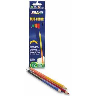Prang Duo-farvede blyanter 12 forskellige farver 16 t?ller