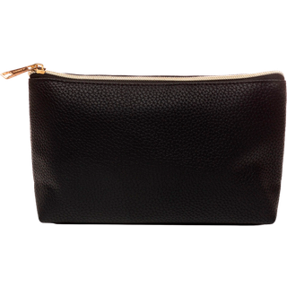 JJDK Voyage Siri Small Cosmetic Black Bag Faux Leather
