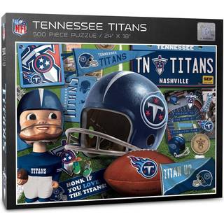 Youthefan NFL Tennessee Titans Retro Series Puzzle - 500 stykker