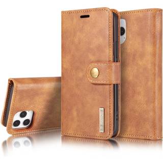 DG.MING 2-i-1 Magnet Pung iPhone 12/12 Pro Brun