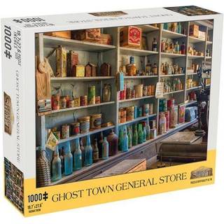 McHezo 1000-delt Americana Jigsaw-puslespil til voksne Ghost Town General Store