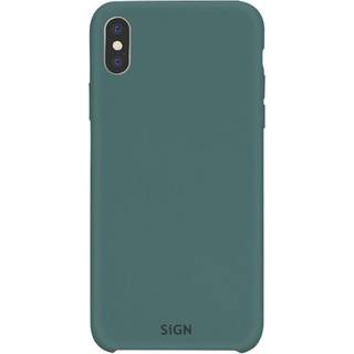 SiGN Liquid Silicone Cover til iPhone X & XS - Grøn