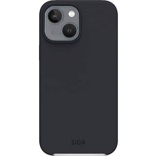 SiGN Liquid Silicone Cover til iPhone 13 - Sort