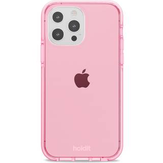 Holdit iPhone 13 Pro Seethru Cover - Bright Pink