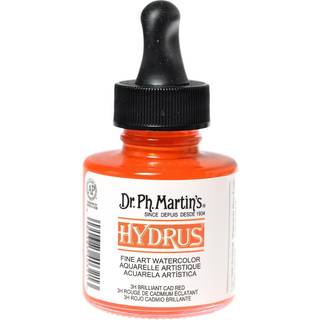 Dr. Ph. Martins Hydrus Fine Art (3H) akvarelflaske 1 oz Brilliant Cad Red