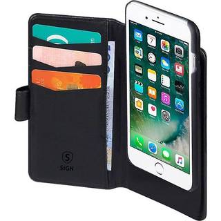 SiGN Tegnebogsetui 2-in-1 for iPhone 6, 6S, 7, 8 Plus