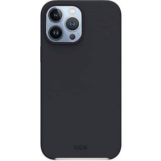 SiGN Liquid Silicone Cover til iPhone 13 Pro - Sort