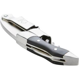 Point Virgule Tjenerkniv/proptrækker I Rustfri Stål/træ Sort - Multitool