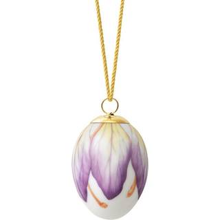 Royal Copenhagen påskeæg 2022 krokus lilla 6 cm