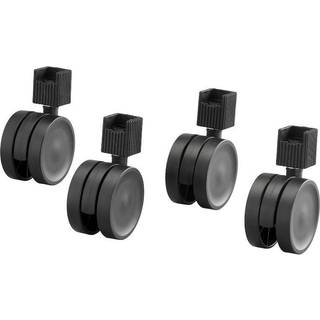 Elfa 222020 Hjul til gavl, sort