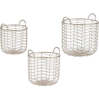 Set med kurve Gylden Metal (3 pcs)