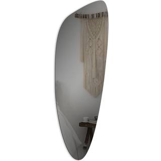Asymmetrisk Spejl Med Træramme - 55 x 155 Cm - Incado