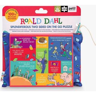 Petit Collage Two Sided Puzzle In Pouch - Puslespil