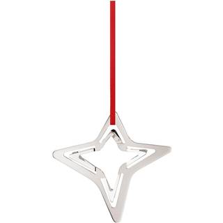 GEORG JENSEN Juleornament firetakket stjerne 2021 - palladium
