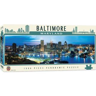 Downtown Baltimore Maryland 1000 Stykke Panoramic Jigsaw Puzzle