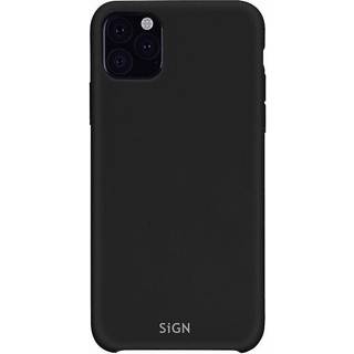 SiGN Liquid Silicone Cover til iPhone 11 Pro - Sort