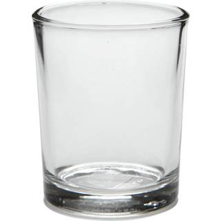 Elegant Fyrfadsstage i Klart Glas - 4 stk.