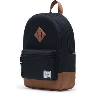 Herschel Heritage Rygsæk Youth Black/Saddle Brown 9L