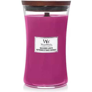 WoodWick Rumdufte Duftende stearinlys Wild Beauty + Beets Large Jar 610 g (354,00 kr / 1 kg) - 610 g