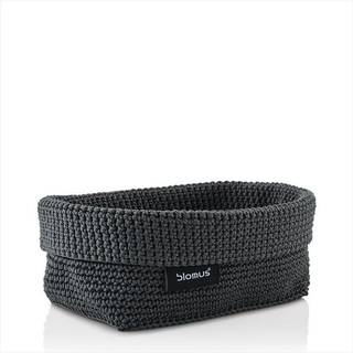 blomus Tela tekstilkurv L 12x20 cm Anthracite