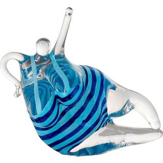 Kosta Boda Ke Badlycka - Kunstglas Mundblæst Glas Turkis - 7460172