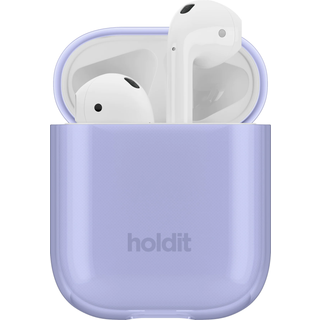 AirPods Case Seethru Lavender AirPods 1&2 - Lilla - Add QTY