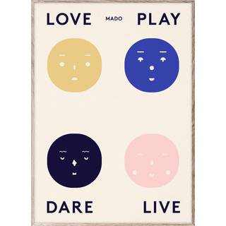 Paper Collective Four Feelings plakat 50x70 cm