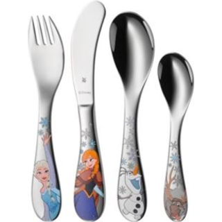 Barnebestik Disney Frost, stål med emalje 4 dele