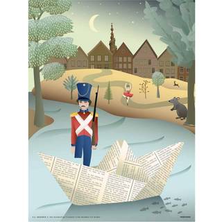 Den Standhaftige Tinsoldat - Plakat 50x70 cm fra ViSSEVASSE
